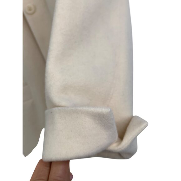 VTG Harvé Benard Womens Cream Wool Blazer Jacket Size 8 RCC10704 GUC - Picture 6 of 8